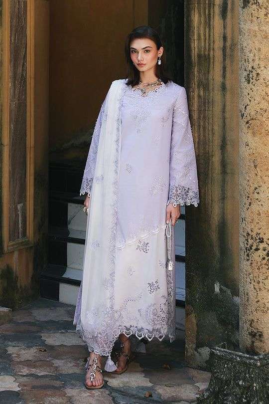 QLINE Luxury Digital Chikankari Lawn Collection 2026 by QALAMKAR